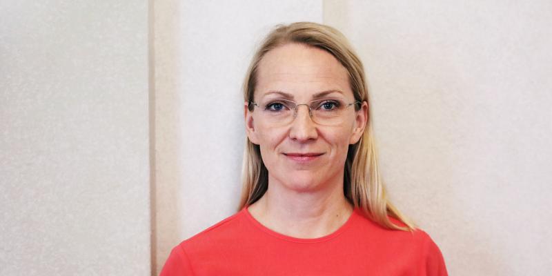 TJNK:n puheenjohtaja Liisa Suvikumpu. 